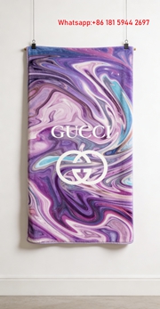 Gucci Liquid Marble Throw Blankets Gucci Psychedelic Monogram Tapestry IMG_2859